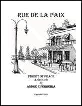 Rue de la Paix piano sheet music cover